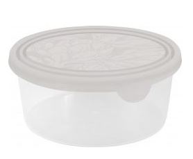 Контейнер для продуктов HELSINKI Artichoke 0,5 л круглый пепельный жемчуг